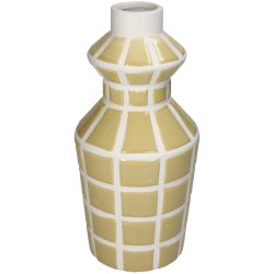 Vase Stoneware – Mustard