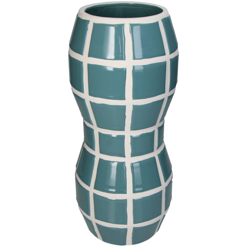 Vase Stoneware Blue