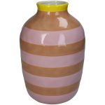 Vase Stripe Dolomite – Pink 26.4cm