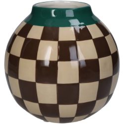 Vase Checker Dolomite – Multi 16cm