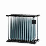 Ester & Erik Steel Blue Taper Candle 64 – 32CM