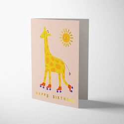 ‘Giraffe Birthday’ Card