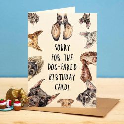 ‘Dog Eared’ Greeting Card