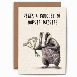 ‘Oopsie Daisies’ Greeting Card 