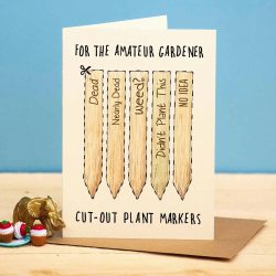 ‘Amateur Gardener’ Greeting Card  