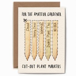 ‘Amateur Gardener’ Greeting Card  