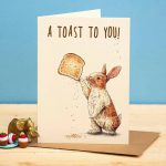 ‘A Toast To You’ Greeting Card