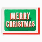 “Merry Christmas” Greeting Card