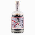‘Snowman Stamp’ Match Bottle