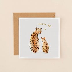 Leopards Roarsome Dad – Greetings Card
