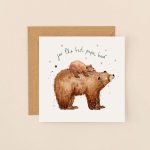 Best Papa Bear Card – Greetings Card