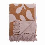 Atle Throw – Brown Recycled Cotton