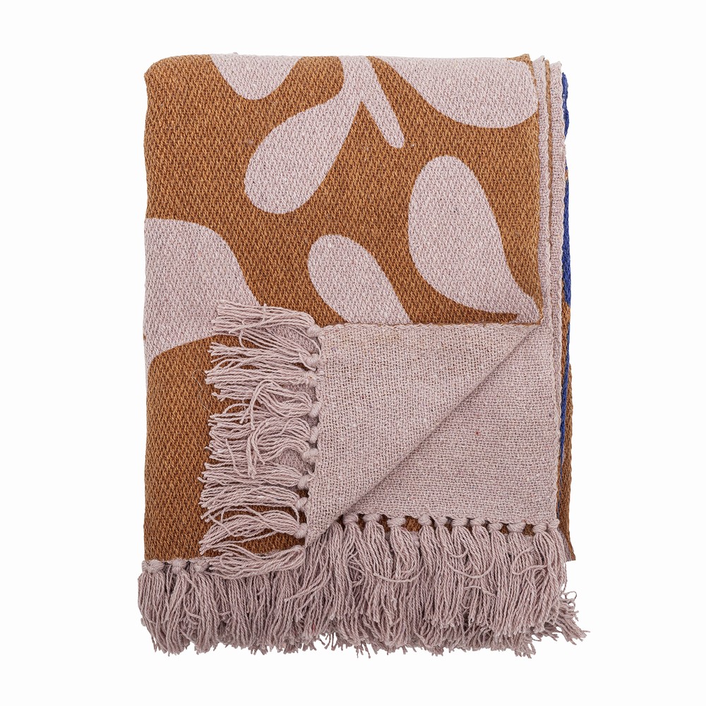 Atle Throw - Brown Recycled Cotton
