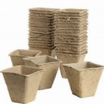 Gro-Sure Fibre Pots Sq 6cm 20pk