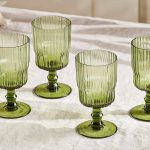 Fali Wine Glass – Olive