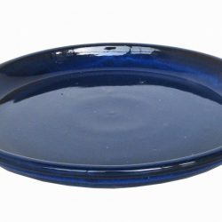 Glazed Saucer Blue