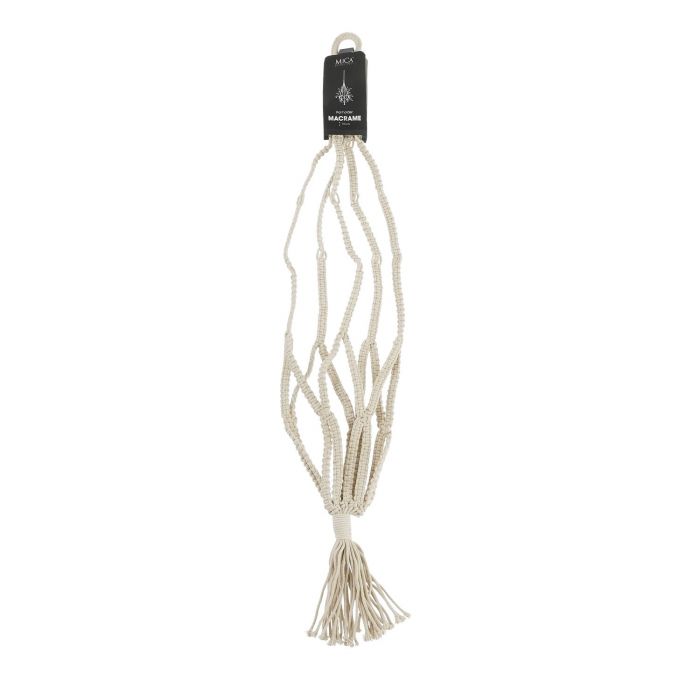 Macrame Pot Holder - Off White