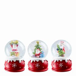 Red Santa Waterglobe