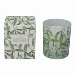 Mistletoe Boxed Candle Pot Large