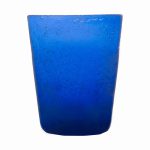 Organic Bubble Glass Blue