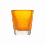 Organic Bubble Shot Glass Mandarin