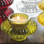 Glass Candle Holder Dua Moss