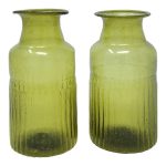 Ribbed Bottle Green