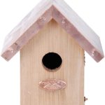 Bird Nesting Box with copper roof