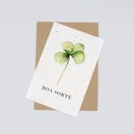 Good Luck Plantable Postcard