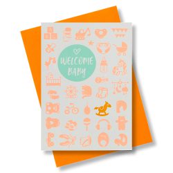 Welcome Baby Greeting Card