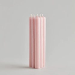 Rose Quartz Single Candle