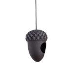 Acorn bird feeder for seed