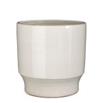 Diaz Pot Round – White