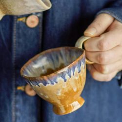 Imogen Cup, Blue, Stoneware