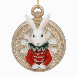 White Rabbit on Pocket Watch
