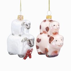 Stacked Farm Animals – Pigs or Sheep