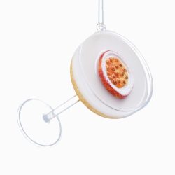 Passion Fruit Martini Ornament