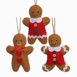 Felt Gingerbread Ornament