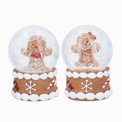 Gingerbread Snow Globe