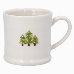 Christmas Trees Stoneware Mug