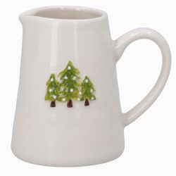 Christmas Trees Stoneware Mini Jug