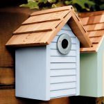 Beach Hut Nest Box Creamy Blue