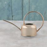 COPPER PLATED WATERING CAN