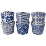 Old Style Dutch Pot Blue 6 Asst Designs