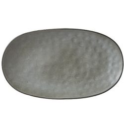 Tabo plate grey – l31xw18xh3cm
