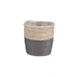 Rachel Basket Round Grey