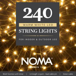 Noma 120, 240, 360, 480, 720, 1000 Multifunction String Lights w