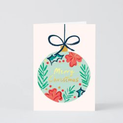 ‘Christmas Bauble’ Card